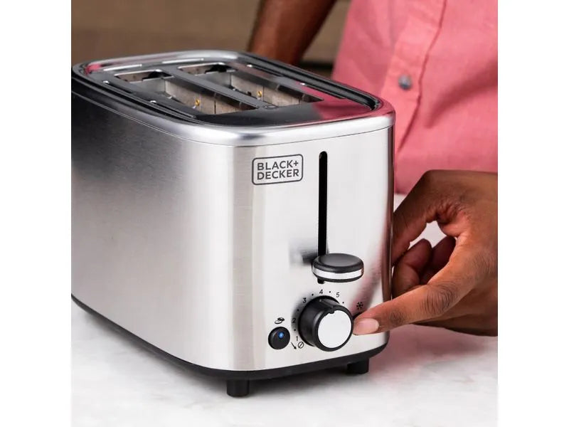 Tostador Black & Decker TR0012SS LA de pan 2 rebanadas