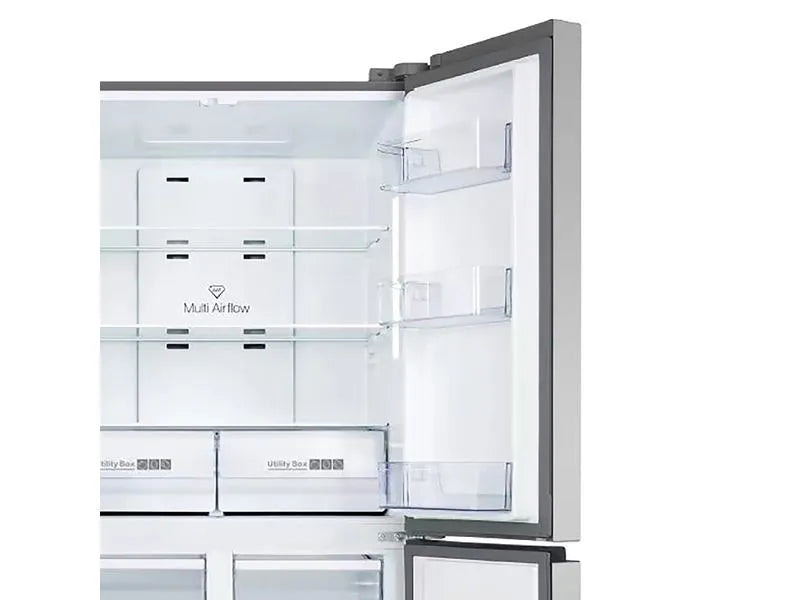 Refrigerador Oster 4 puertas OS MNFT17SSEI 17 pies