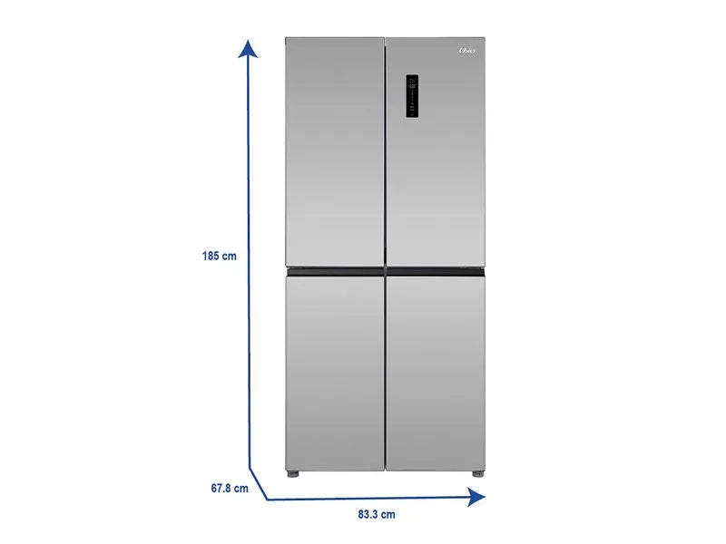 Refrigerador Oster 4 puertas OS MNFT17SSEI 17 pies