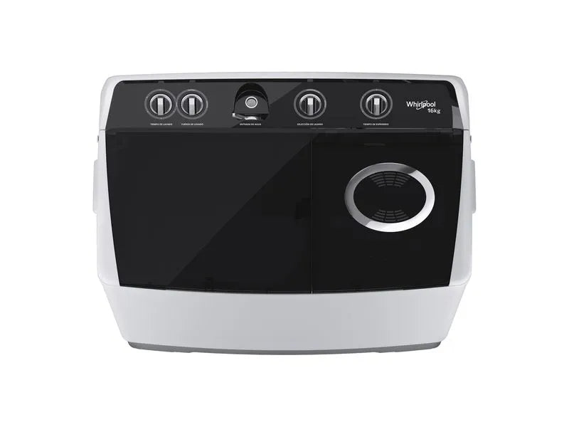 Lavadora Whirlpool WLD1425FP semi automática color blanco capacidad 14 kg