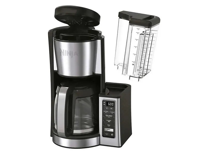 Cafetera Ninja de vidrio programable capacidad 12 tazas