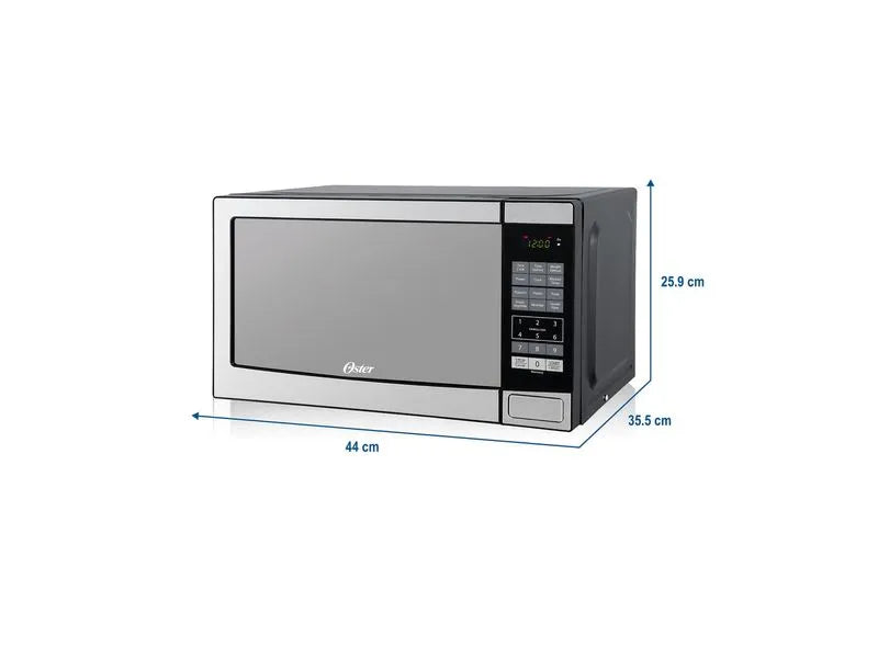 Microondas Oster Digital Silver 20L - Ogyme4703M