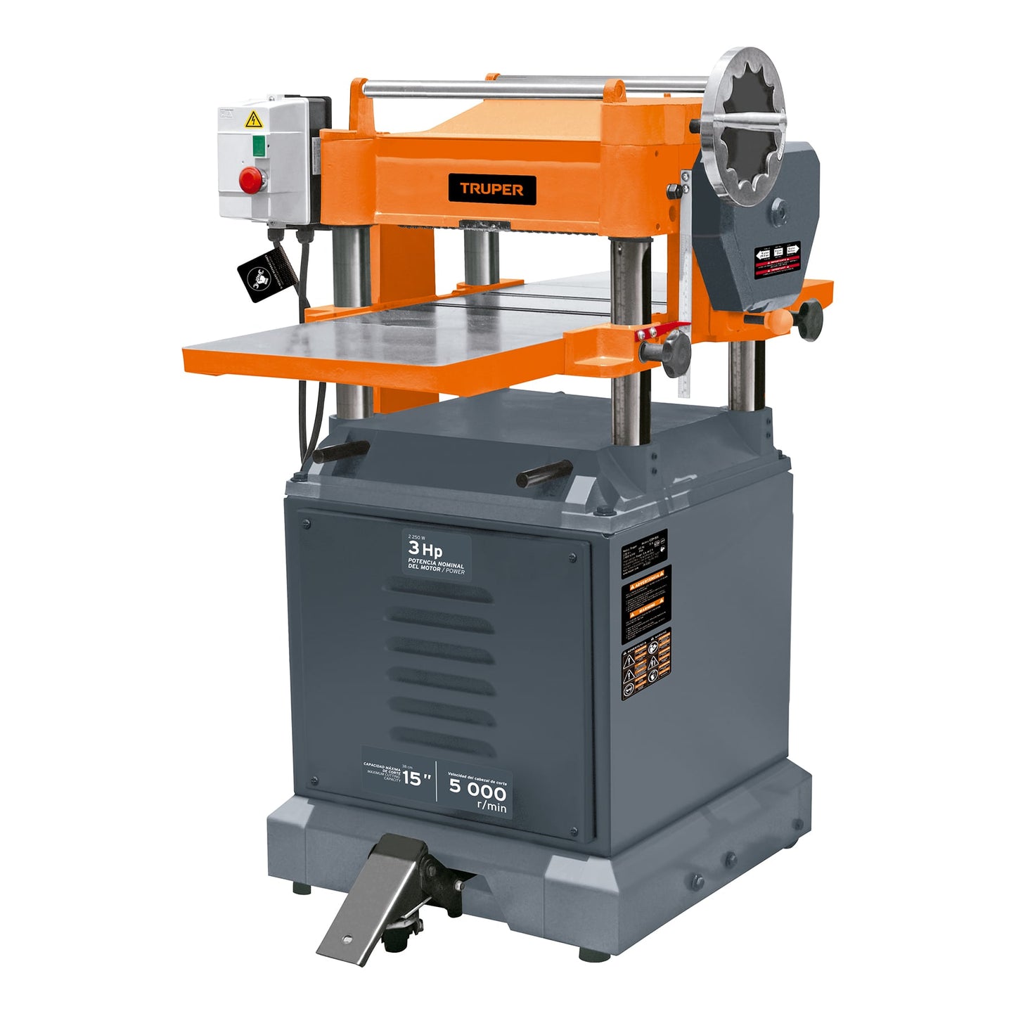 CEPILLADORA DE BANCO TRUPER:15":3HP