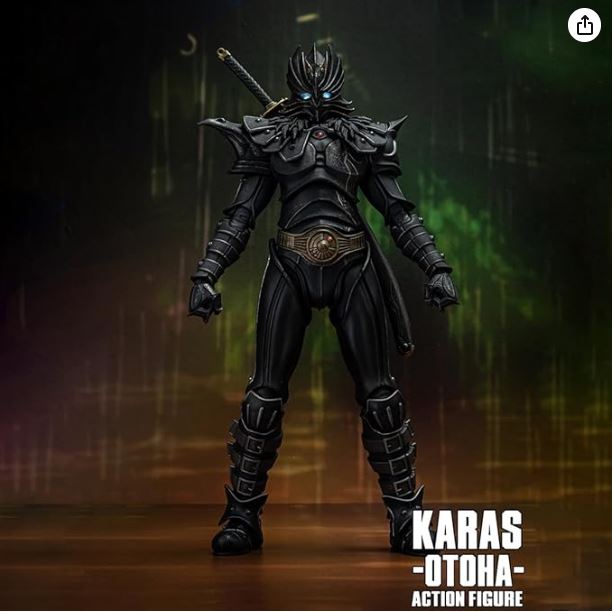Figura de acción coleccionable HiPlay Storm Toys: Karas - Otoha, diseño sin costuras, miniatura coleccionable TSKW01