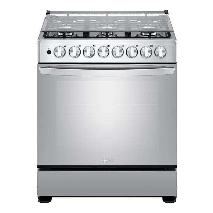 COCINA A GAS 6 QUEMADORES ACERO INOX LRGZ5255S