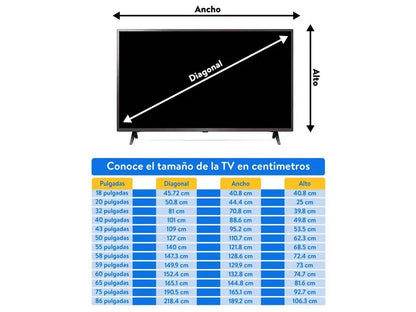 Pantalla Smart TV RCA 4K Roku RC58RK 58 pulgadas