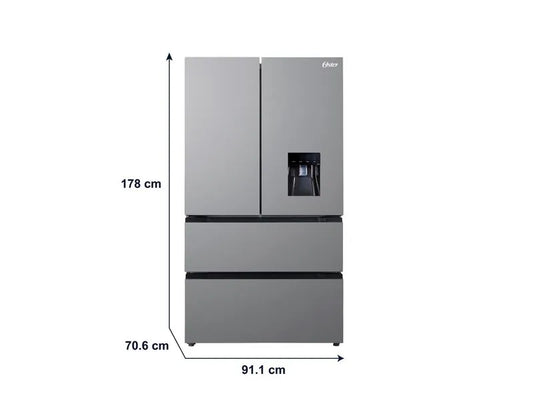Refrigeradora Oster Frenchdoor Nofrost 20 Pies cubicos - Os-Fdnfs2002Pvdi