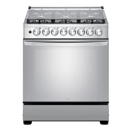 COCINA A GAS 6 QUEMADORES ACERO INOX LRGZ5255S